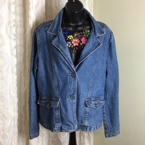 Bill Blass jean jacket  medium